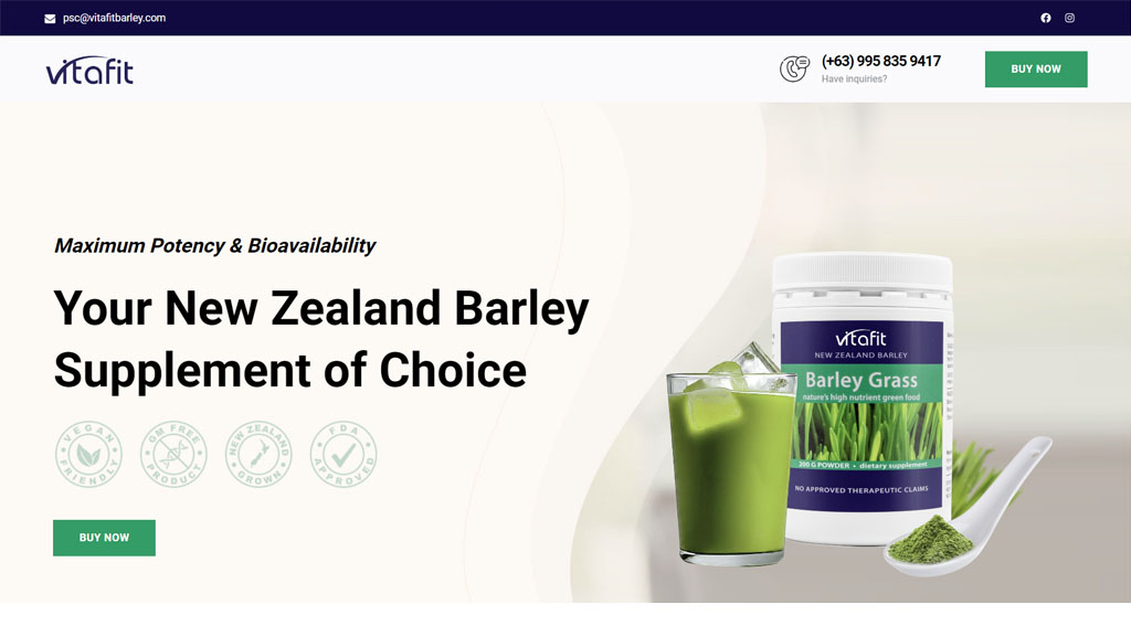 website page