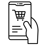 phone scrolling icon