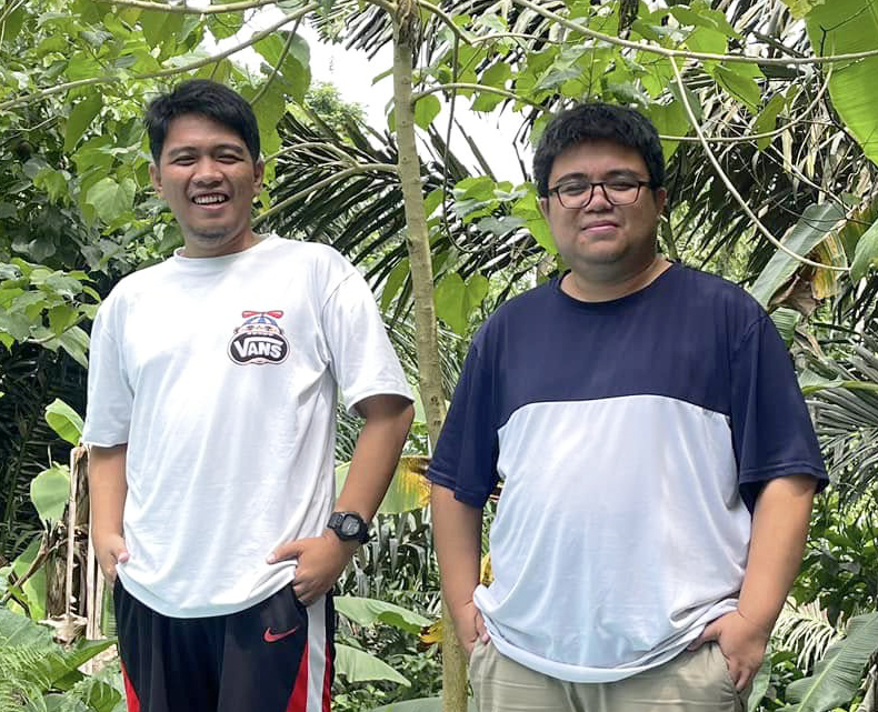 two brothers on an outing